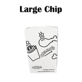 Large Chip Cartons Takeaway Boxes