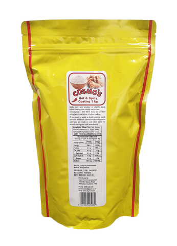 Cosmo's Hot & Spicy Chicken Coating 1kg