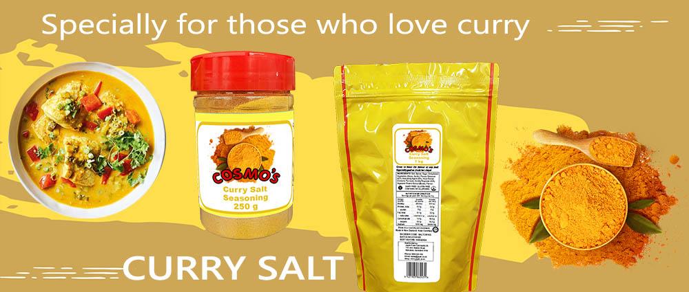 Cosmo's Curry Salt seasoning
