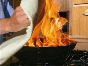 How To Use A Fire Blanket On Fat & Cooking Oil Fires