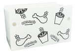 Dinner Hot Food Cartons / Takeaway Boxes (Small Bundle 25/Sleeve)