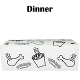 Dinner Hot Food Cartons Takeaway Boxes