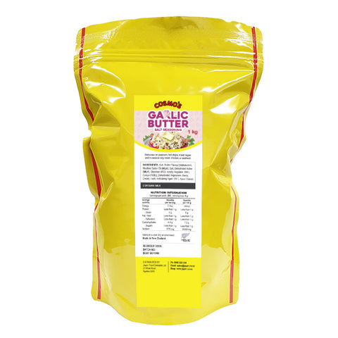 Cosmo's Garlic Butter Salt Seasoning 1kg Bag