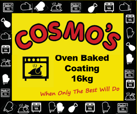 Cosmo's Oven Baked Coating 16kg