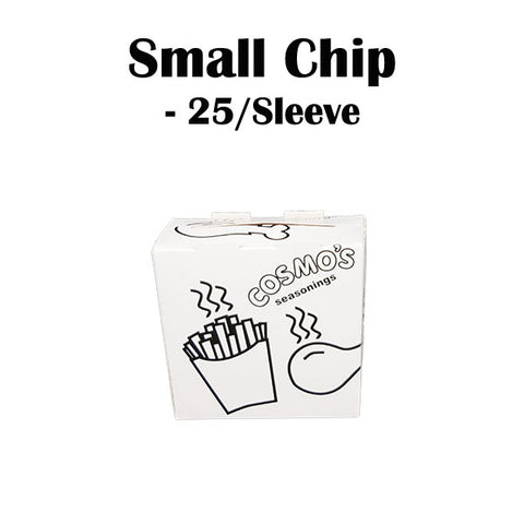 Small Chip Cartons Takeaway Boxes
