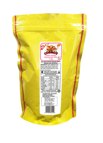 Cosmo's Chilli Honey Flavoured Salt 1kg Bag