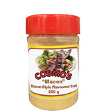 Cosmo's “Macon” Bacon Style Flavoured Salt Retail Shaker 250gm