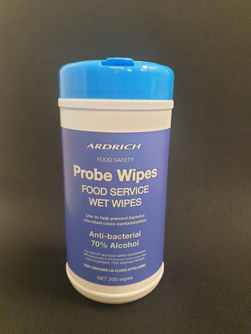 Thermometer Probe  / Disinfectant Wipes (200)