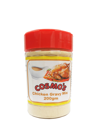 Cosmo's Instant Chicken Gravy Mix Retail Shaker 200gm