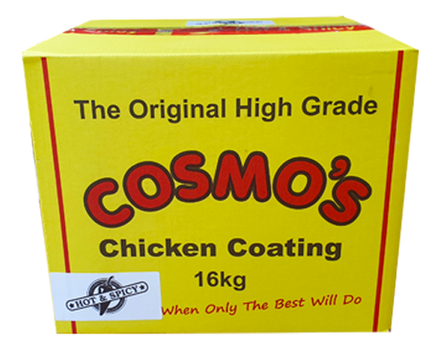 Cosmo's Hot & Spicy Chicken Coating 16kg